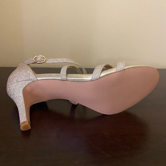 IDIFU Women's Heels Ankle Strap Wedding Shoes - Picture 7 of 9